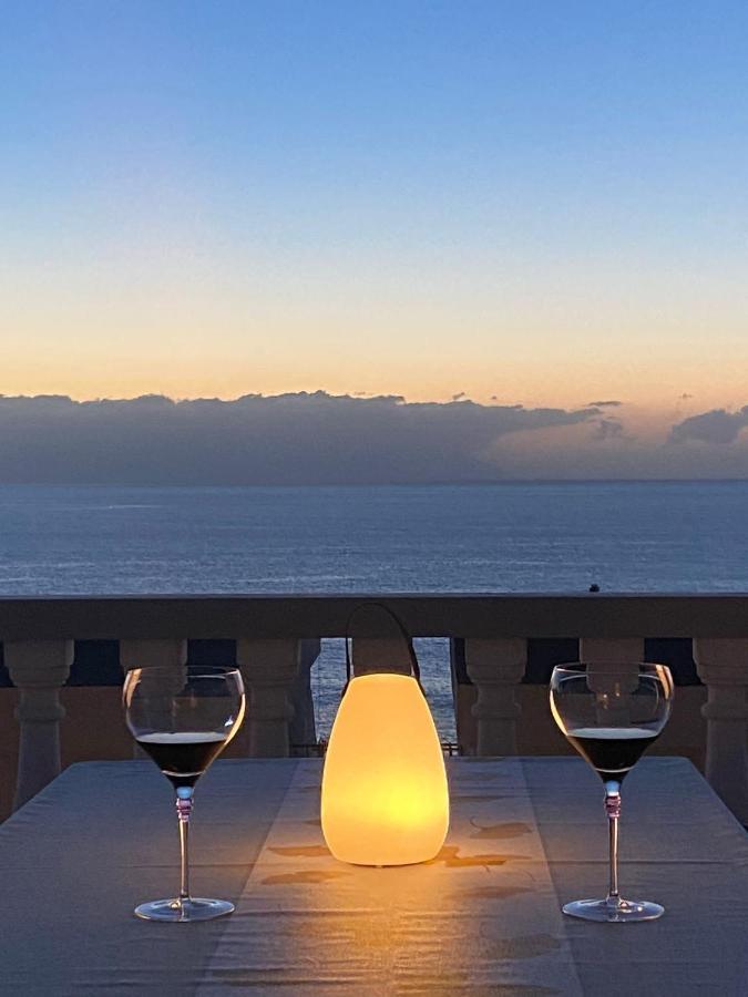 Ocean Pearl Ferienwohnung Teneriffa Süd Los Gigantes Acantilado de los Gigantes Exterior foto