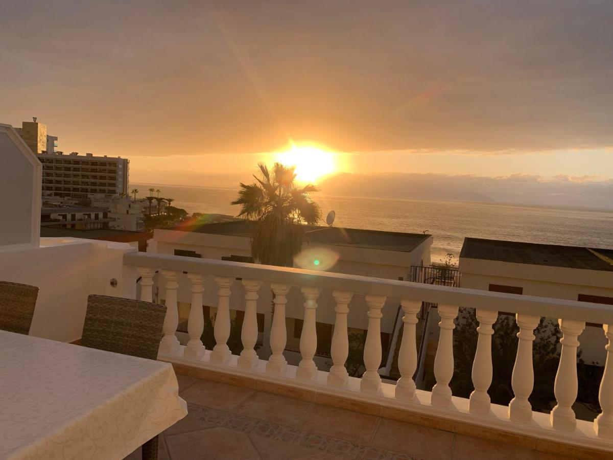 Ocean Pearl Ferienwohnung Teneriffa Süd Los Gigantes Acantilado de los Gigantes Exterior foto